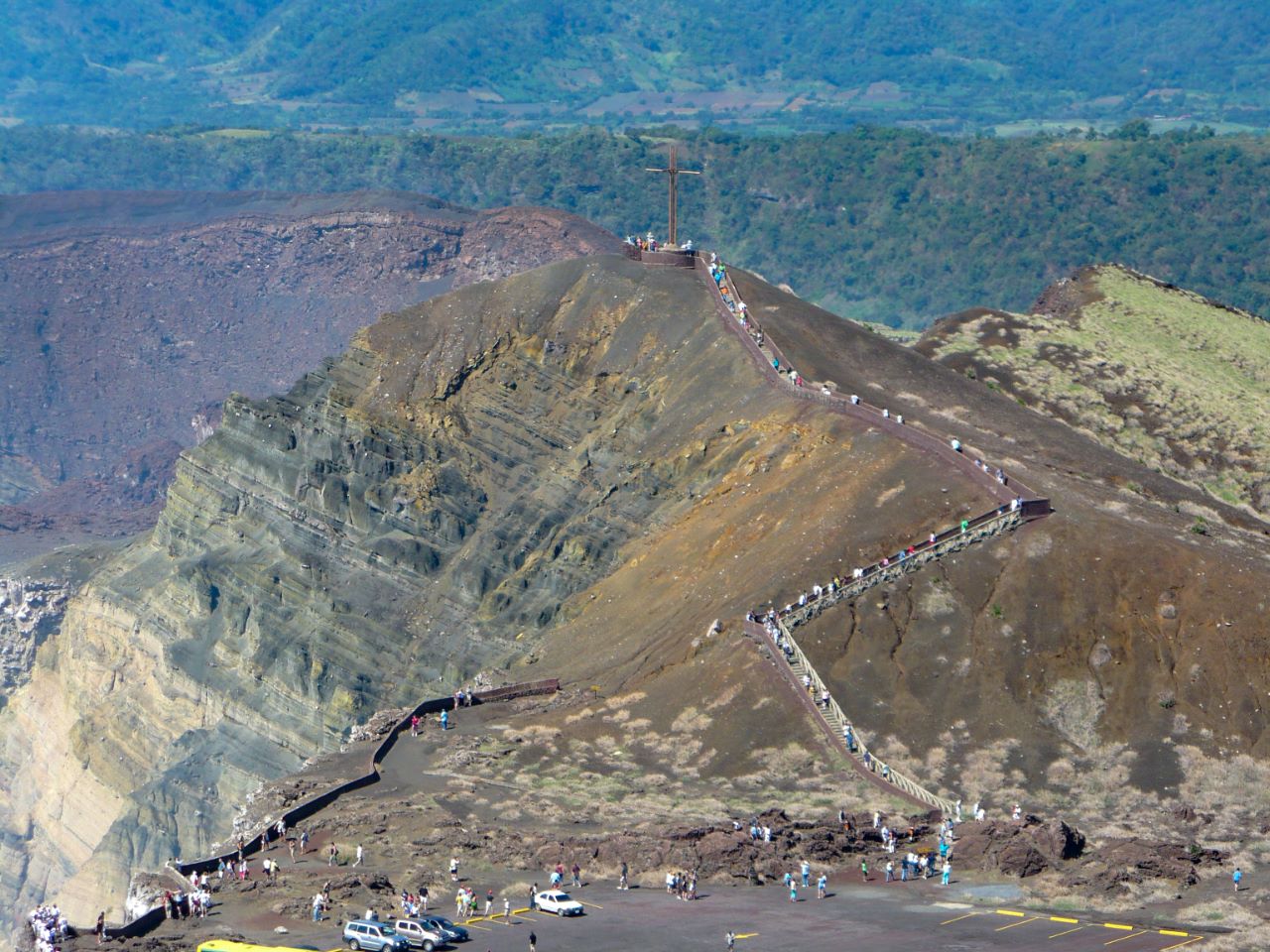 Big volcano in San Juan Del Sur, Nicaragua